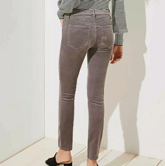 Loft Skinny Corduroy Pant 10P - Picture 2 of 11